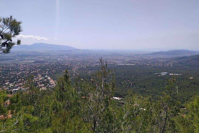 1 Day Parnitha Athens Private Hiking Tour with Hotel Pickup - Scenic Payoff: Panoramic Outlooks Over Attica