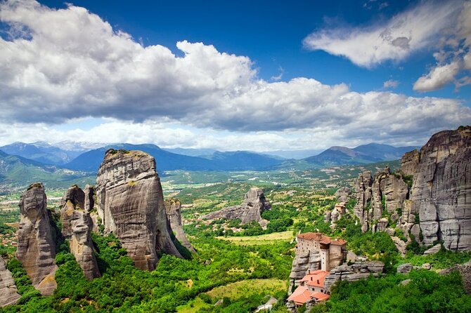 A unique day private tour to Meteora Monasteries from Athens - Kalambaka lunch break, then the ancient road