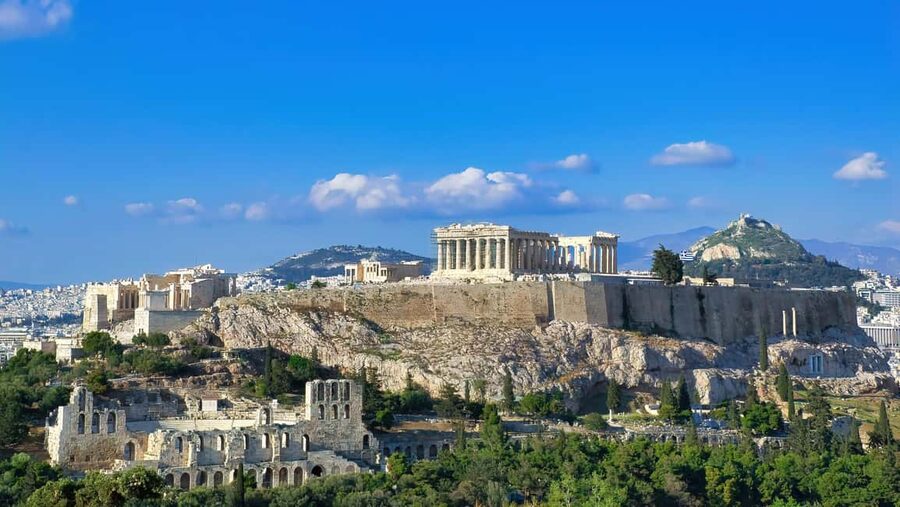 Acropolis: 3D representations & audiovisual self-guided tour - What you get on your phone: 3D, 360, videos, and guided audio