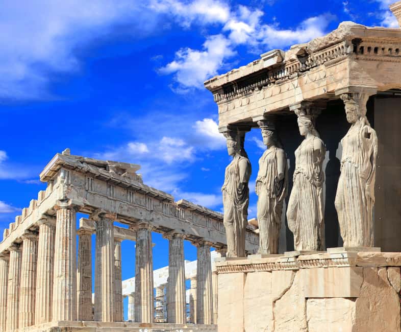 Acropolis: 3D representations & audiovisual self-guided tour - Erechtheion stop: stories plus structure for a more human feel