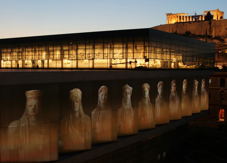 Acropolis and Acropolis museum Friday afternoon visit - The Acropolis monuments after sunset: what to notice on the climb