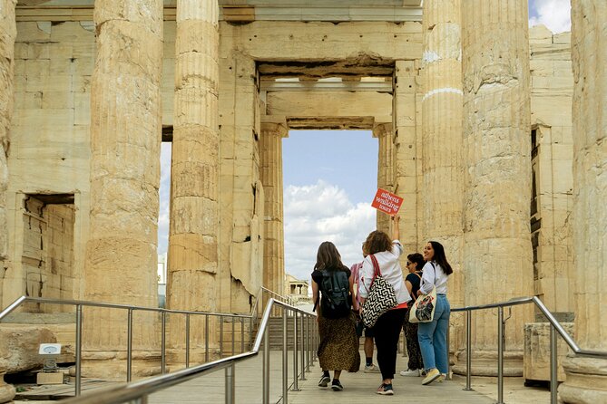 Acropolis and Parthenon History Myths Masterpieces Extended Tour - Walking Up From the Meeting Point: Dionysiou Areopagitou Sets the Pace