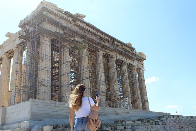 Acropolis E-Ticket with Audio Guide & Athens City Audio Tour - Getting to the Acropolis: metro exit and where to start your walk