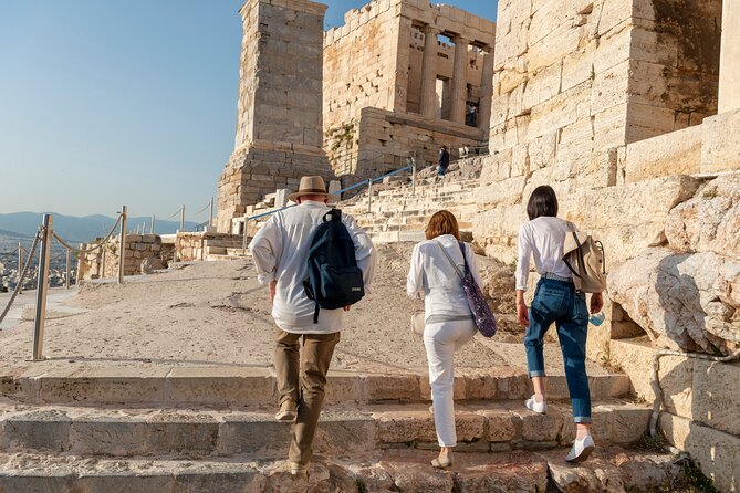 Acropolis 'GOLDEN-HOUR' Private Tour with Licensed Expert Guide - Tempio di Athena Nike: look for the “why here” view