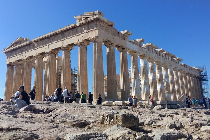 Acropolis monuments & Parthenon Walking Tour with Optional Acropolis Museum - Group size, audio, and guide style in real-world terms