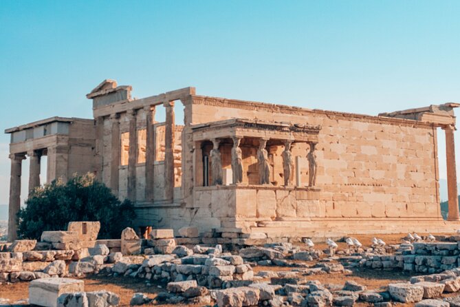 Acropolis Mythology & Food Tour - Stop 1: Temple of Olympian Zeus, stories without the long entry line