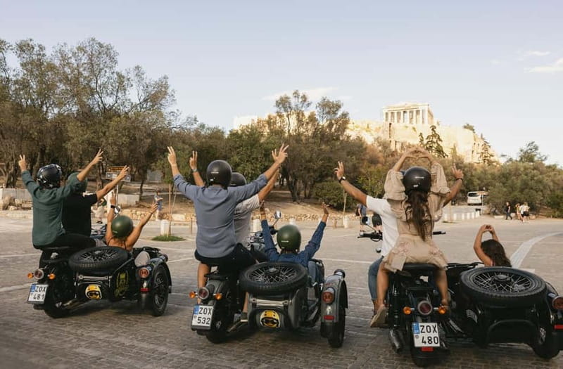Acropolis of Athens: 60′ Tour in a Vintage Motorcycle - Key highlights you will feel right away