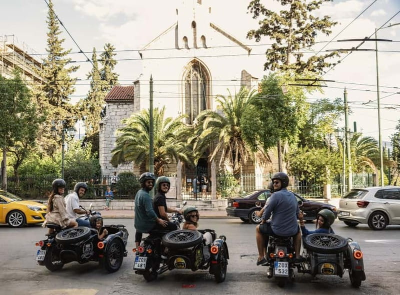 Acropolis of Athens: 60′ Tour in a Vintage Motorcycle - Why a vintage sidecar beats a crowded hop-on tour
