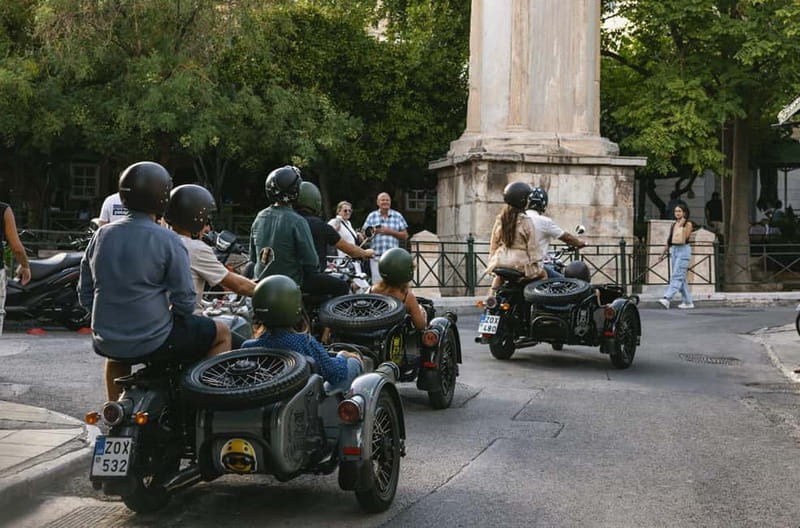 Acropolis of Athens: 60′ Tour in a Vintage Motorcycle - Stop-by-stop breakdown of your 60-minute ride
