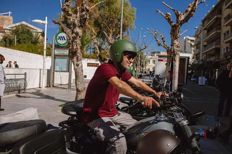 Acropolis of Athens: 60′ Tour in a Vintage Motorcycle - Safety and comfort on a sidecar ride (the stuff that actually matters)