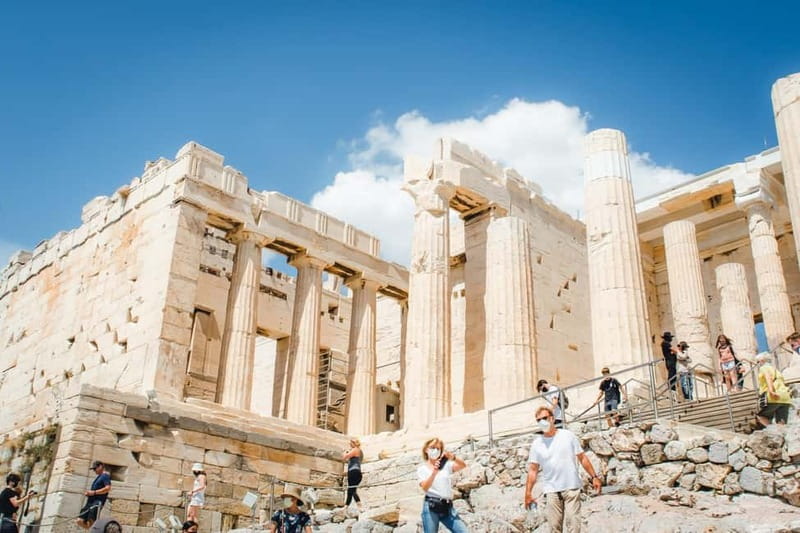 Acropolis, Parthenon and Plaka, Monastiraki Guided tour - Parthenon, Erechtheion, and the Theater of Dionysus on one guided circuit