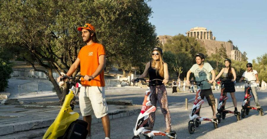 Acropolis Walking Tour & Athens Highlights by Electric Trike - Electric Trikke Meets Acropolis Footsteps