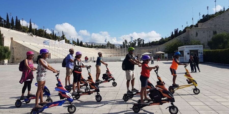 Acropolis Walking Tour & Athens Highlights by Electric Trike - Part One on Foot: Theater of Dionysus and Dionysus Sanctuary
