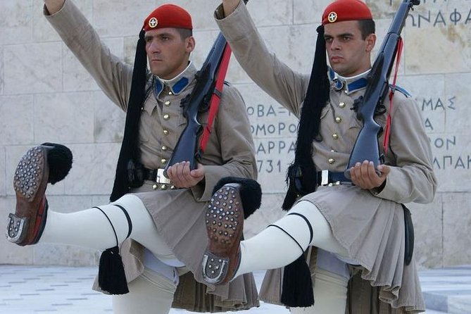 Acropolis Walking Tour, Including Syntagma Square & City Center - Up the slopes: Theatre of Dionysus and Herodeion stops that set the stage