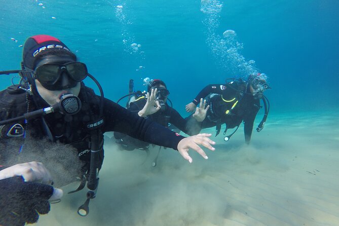 Anavyssos Athens Riviera: Beginners' Guided Try Scuba Diving - The shoreline instruction, then the first underwater breathing