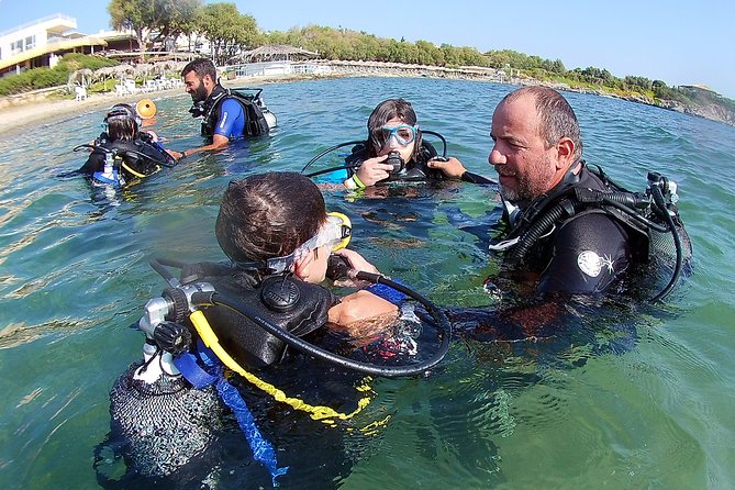 Anavyssos Athens Riviera: Beginners' Guided Try Scuba Diving - Gear: included, but make it work for your body