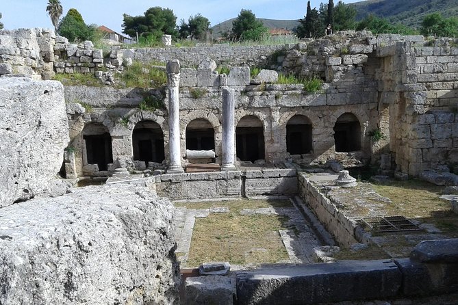 Anc. Corinth, Mycenae, Epidaurus & Nafplio Full Day Private Tour - Ancient Corinth plus the museum: trade, faith, and stone on stone
