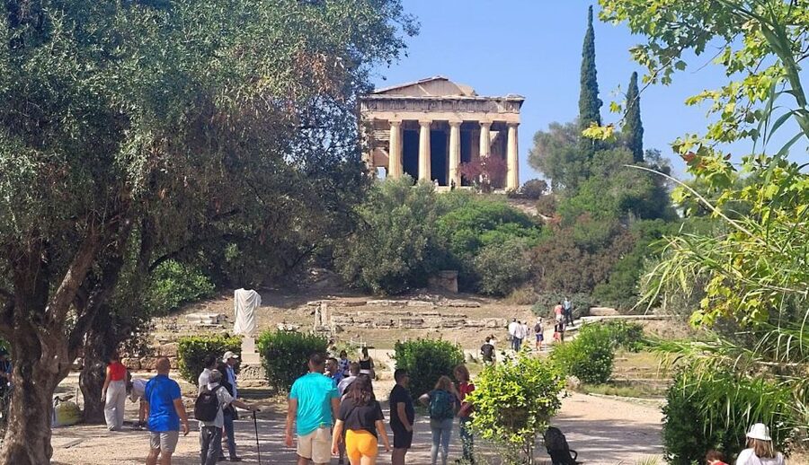Ancient Agora: E-Ticket w/Treasure Hunt Tour on your phone - The App Adventure: Riddles, Clues, and the Spirit of Democracy
