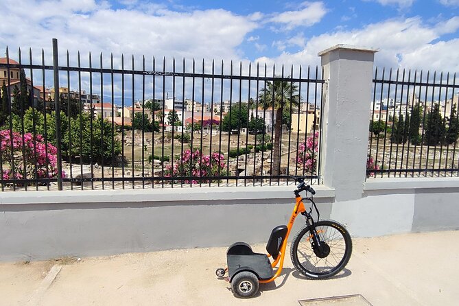 Ancient Athens E-Bike Tour - A standing e-bike makes steep Athens feel doable