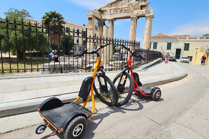 Ancient Athens E-Bike Tour - Plaka, the finish line where Athens feels like itself