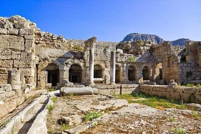 Ancient Corinth And Corinth Canal Half Day Tour From Athens - The Diolkos at Loutraki: an ancient shipping system next to modern water