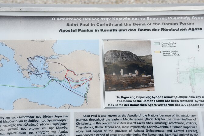 Ancient Corinth, Isthmus/ Kechries Private biblical tour from Athens or Nafplion - Key Things I’d Bet On