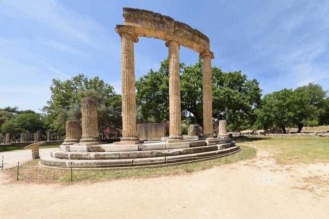 Ancient Olympia & Ancient Corinth Private LuxuryTour from Athens - Ancient Olympia ruins: Temple of Zeus, Hera, and the workshop reality