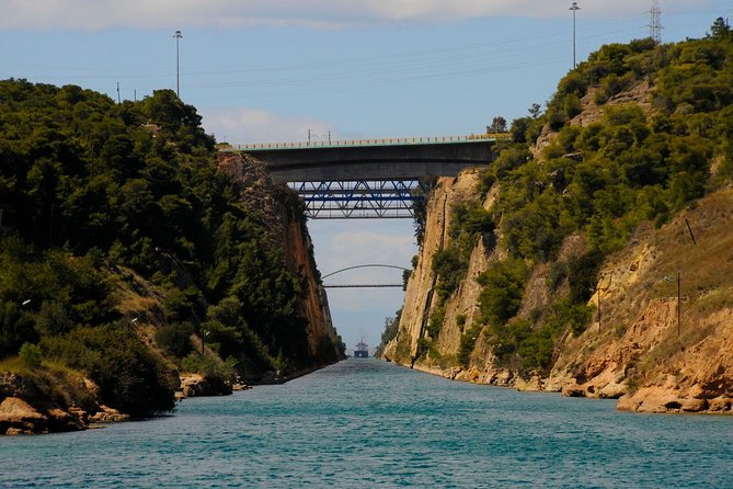Ancient Sparta Ancient Corinth Private Tour from Athens/ Nafplio - Corinth Canal first: fast stop, big wow factor