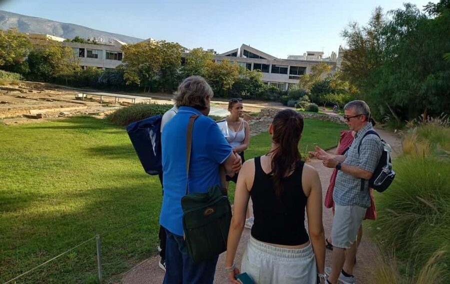 Aristotle's Philosophy Experiential Workshop, Lyceum, Athens - Lyceum ruins on foot: walking where Aristotle’s students paced