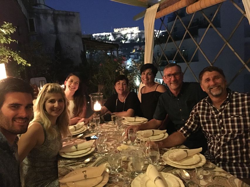 Athens: 7-Course Dinner and Wine Pairing with Acropolis View - Entering Athens from Monastiraki Square, Not the Usual Grid
