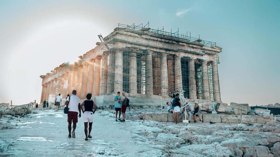 Athens: Acropolis Beat the Crowds Afternoon Guided Tour - Meeting under Hadrian’s Gate, with a map to keep you oriented