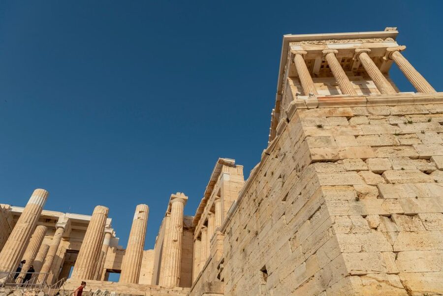 Athens: Acropolis FULLY PRIVATE Tour with Licensed Guide - Odeon of Herodes Atticus: olive-tree descent and a theater still used in summer