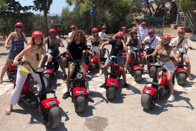 Athens Acropolis Official E-Scooter Guided Tour Fat E-Bike - What you actually learn from the guide