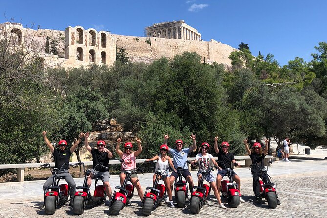 Athens Acropolis Official E-Scooter Guided Tour Fat E-Bike - Getting to the start point, then staying oriented