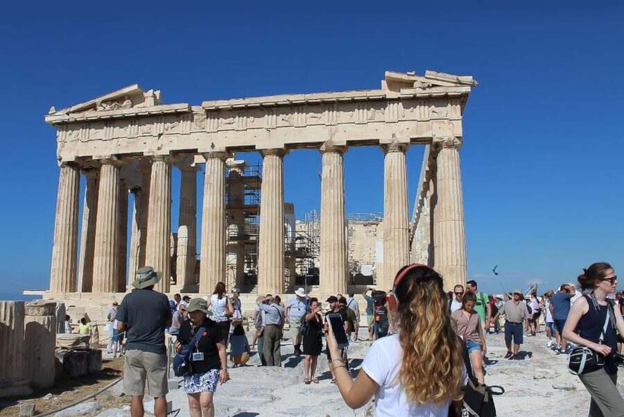 Athens: Acropolis Ticket with Multilingual Audio Guide - The staircase and Belvedere viewpoint, where you should linger