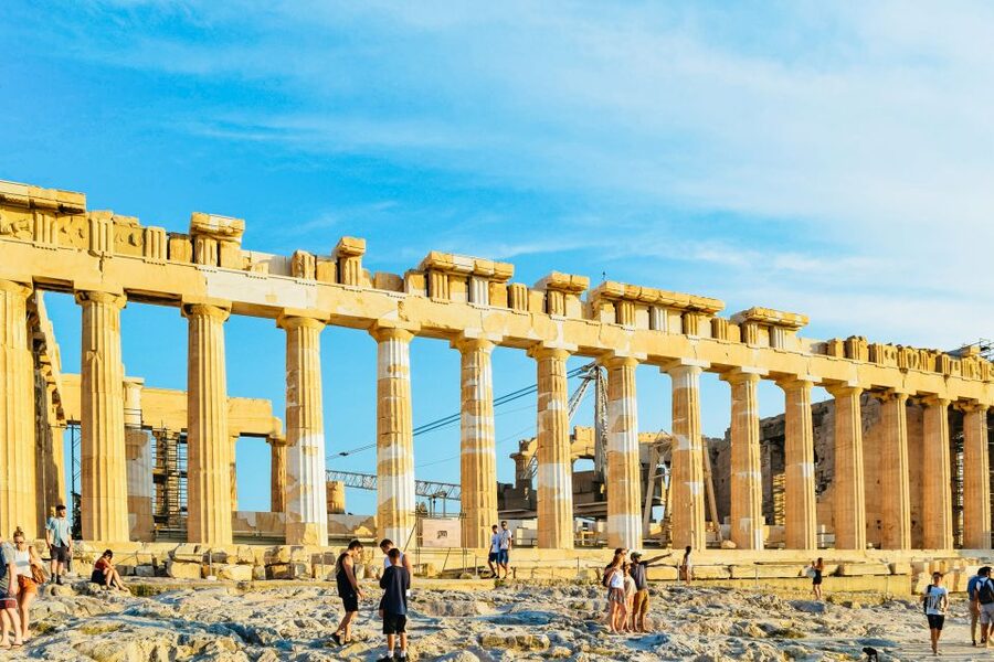 Athens: Acropolis Ticket with Optional Audio or Live Guide - Entering the Acropolis on your phone, with a fixed time slot