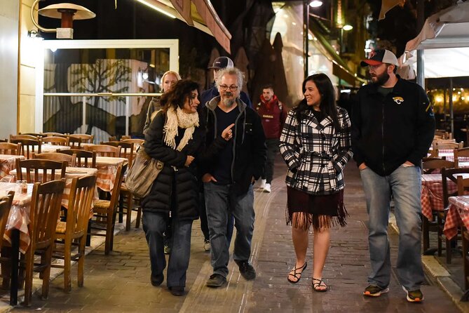 Athens After Dark: Night-Time Food Tour of the Ancient City - Night walks through Syntagma, Monastiraki, and Psirri