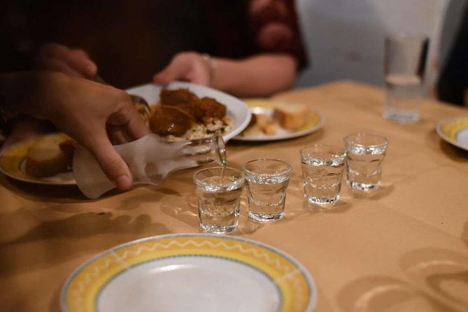 Athens After Dark: Night-Time Food Tour of the Ancient City - First bites: fava with sygklino and phyllo pies with Graviera
