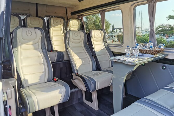 Athens Airport to Athens center - Clean cars and COVID safety: comfort without the finger-pointing