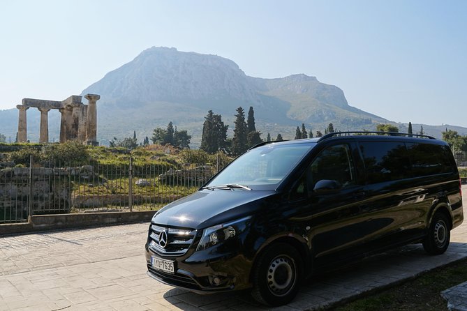 Athens Airport to/from Piraeus Port - Mercedes-Benz comfort plus the cooling basics you will actually notice