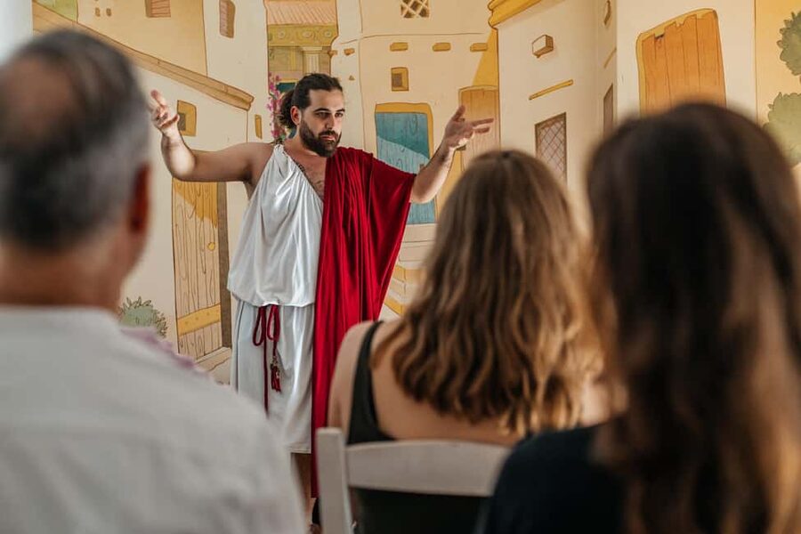 Athens: Ancient Greek Murder Mystery Experience - How the Theatre Design Recreates 5th-Century Athens