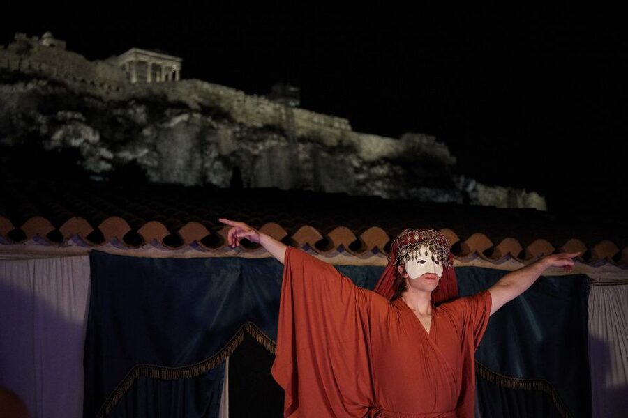 Athens: Ancient Greek Theater Performance - What the 75-Minute English Show Feels Like After Dark