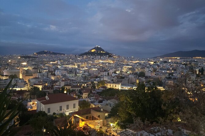Athens at Night Small-Group Walking Tour with Dinner - Anafiotika: the Cyclades-feel streets inside Athens