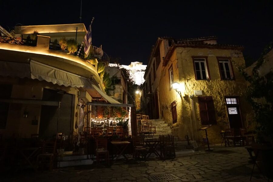 Athens at Night Small-Group Walking Tour with Dinner - Price and value: what you get for $96