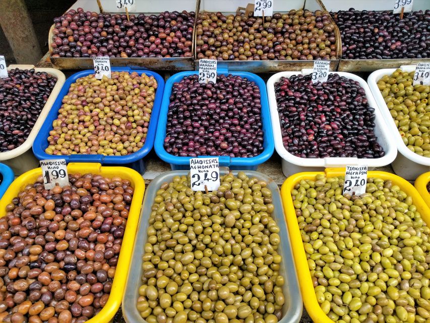 Athens: Authentic Greek Food Walking Tour - Psyrri and Evripidou: mezes and snacks in a real neighborhood rhythm