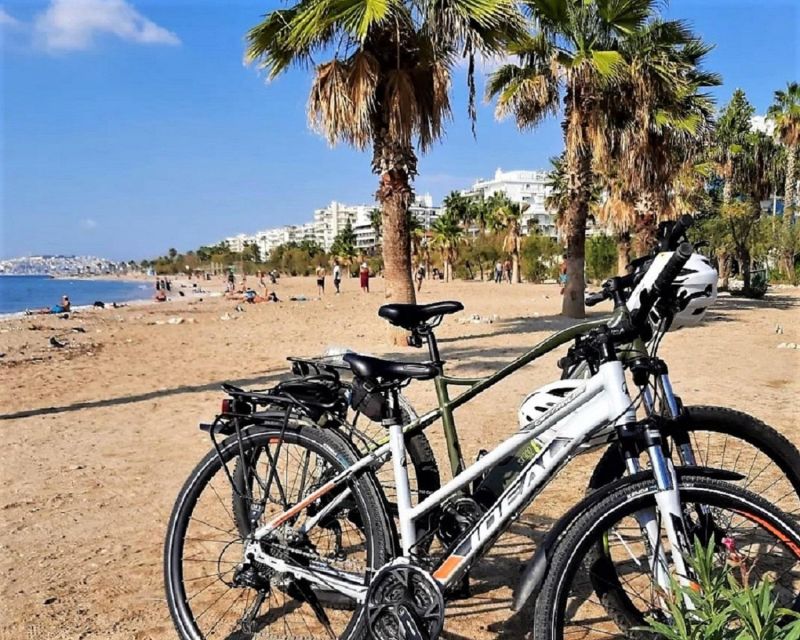 Athens: Authentic neighborhoods & the beach Bike Tour - From marinas to the Saronic Gulf beach swim