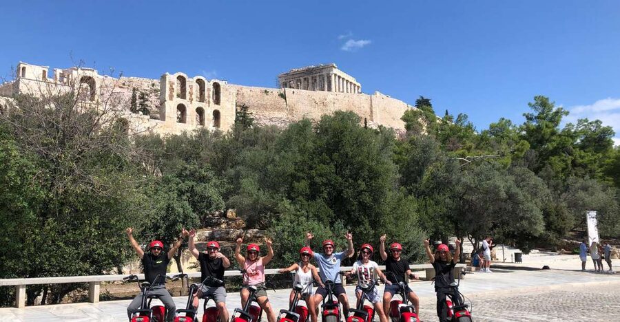 Athens: Award-Winning Acropolis Guided e-Scooter Tour - Meeting Wheelz at Chatzichristou 6A, right by the Acropolis Museum