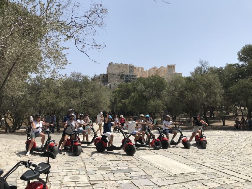 Athens: Award-Winning Acropolis Guided e-Scooter Tour - Odeon of Herodes Atticus, Areopagus Hill, and the birthplace of ideas
