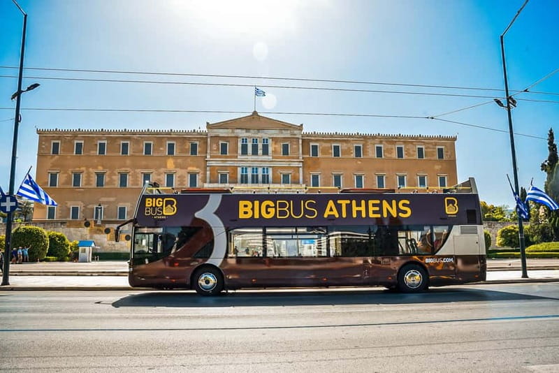 Athens: Big Bus Hop-on, Hop-off Tour by Open-Top Bus - Syntagma to the Acropolis: The Athens Red Route Stops That Matter