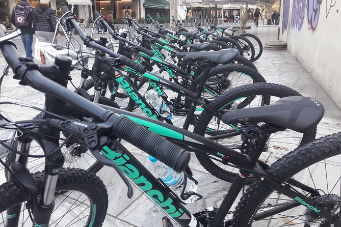 Athens Bike Tour - Panathenaic Stadium and the big church stop you’ll want to glance at